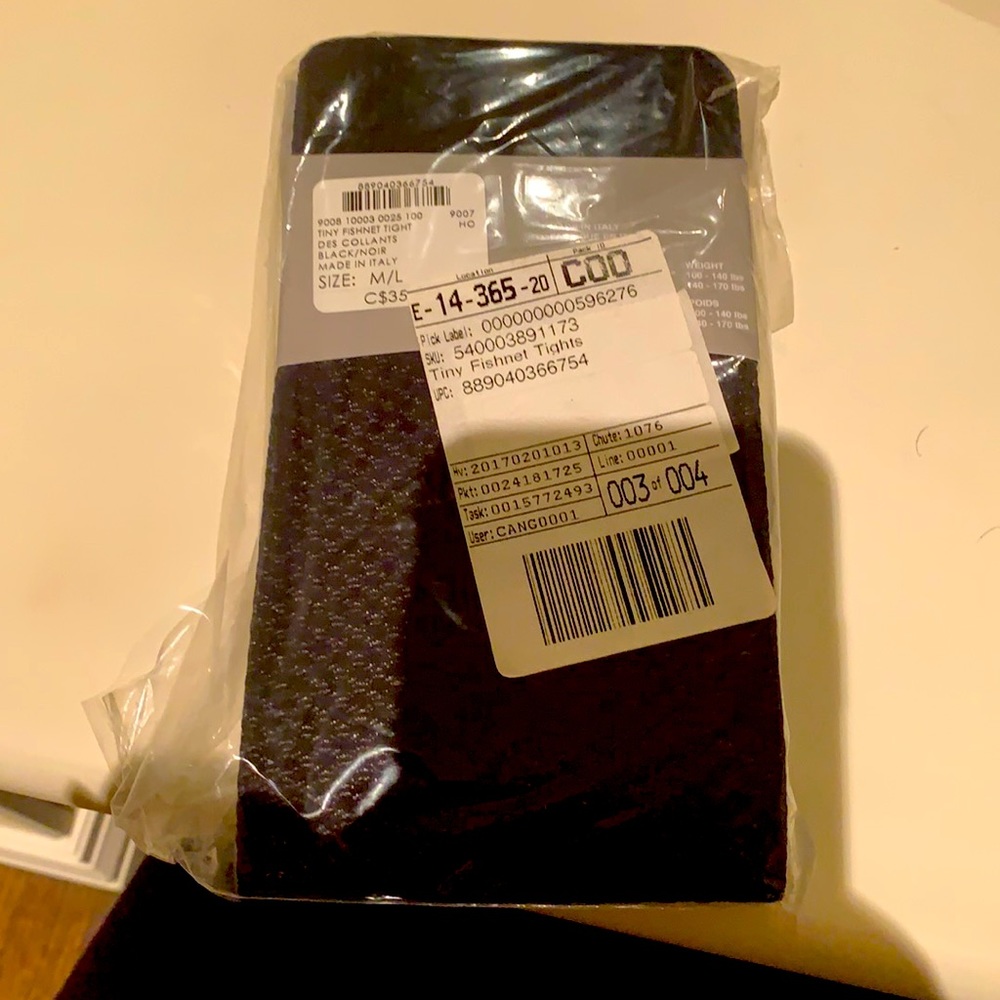 Tiny fishnet tights!!